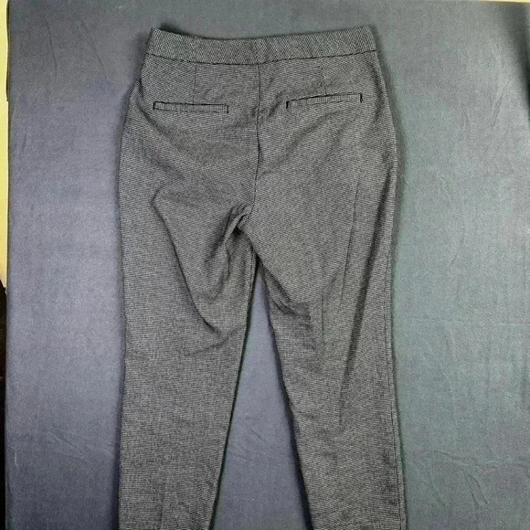 Zara Dress Slacks Trouser Pants Womens 6 Black White Business Casual soft 0674 - Picture 8 of 9